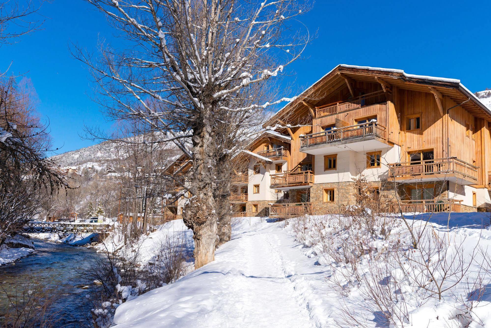 Lagrange Vacances Le Hameau Du Rocher Blanc Serre Chevalier Ngoại thất bức ảnh